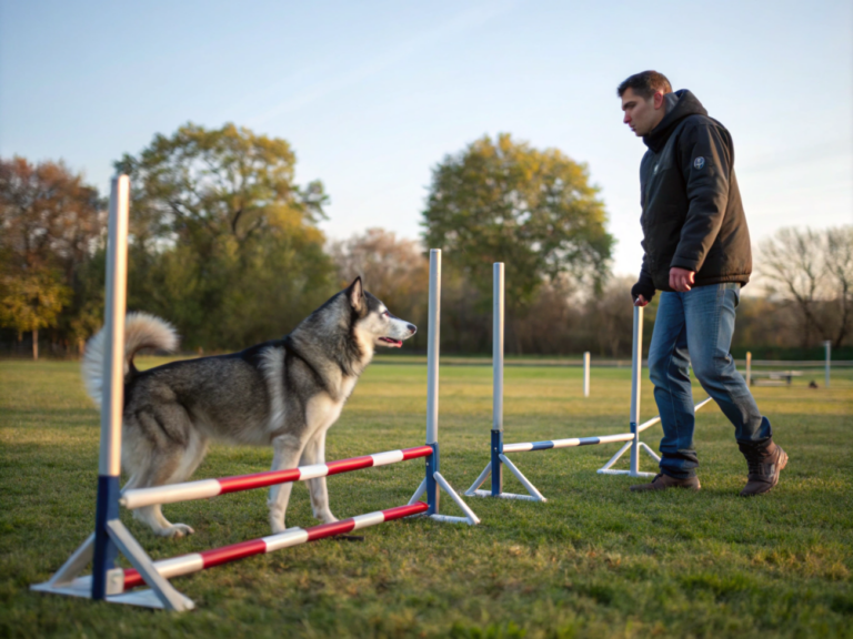 ¿Cómo entrenar a un husky adulto?